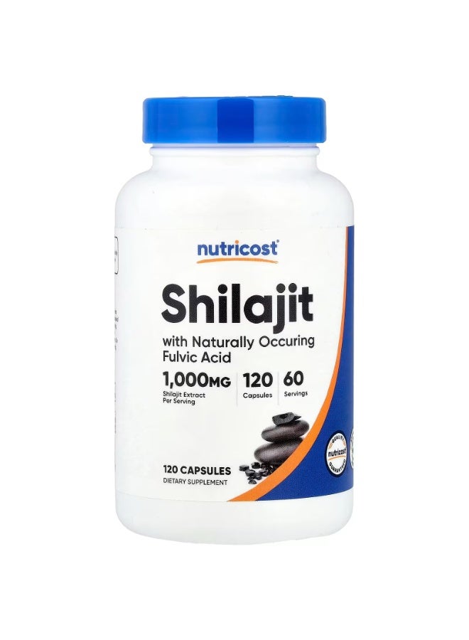 Nutricost, Shilajit, 120 Capsules - Image 1