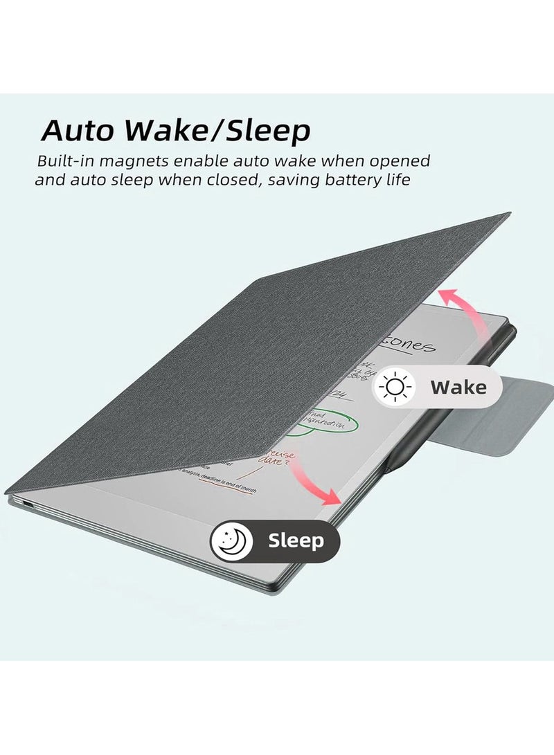 Compatible with 2025 reMarkable Paper Pro Move 7.3-inch Magnetic Flip Cover Precision Fit Scratch-Resistant  Wear-Resistant - Image 3