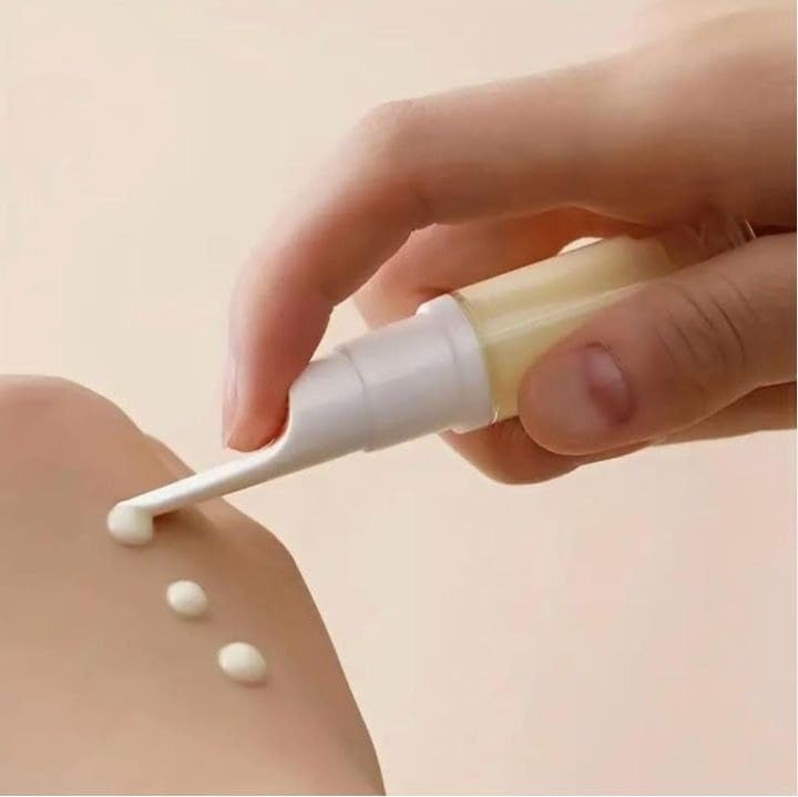 Travel Press Pump Bottle Vacuum Foundation Makeup Lotion Dispenser Clear 1 Pack - Image 3