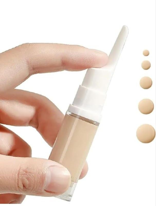 Travel Press Pump Bottle Vacuum Foundation Makeup Lotion Dispenser Clear 1 Pack - Image 4