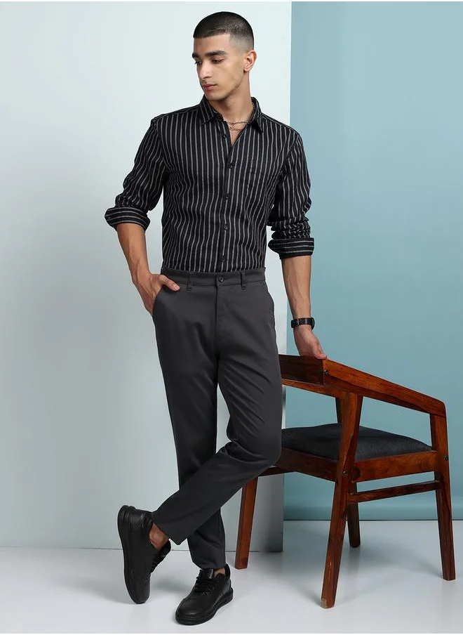 HIGHLANDER Highlander Mid Rise Regular Fit Chino Trousers