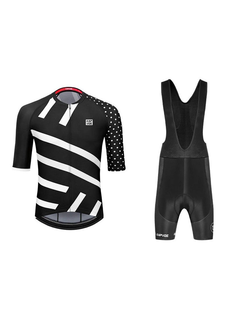 KUYING GR New Summer Outdoor Sunscreen Moisture Absorption Quick Drying Bicycle Women's Cycling Clothing Set - Image 1