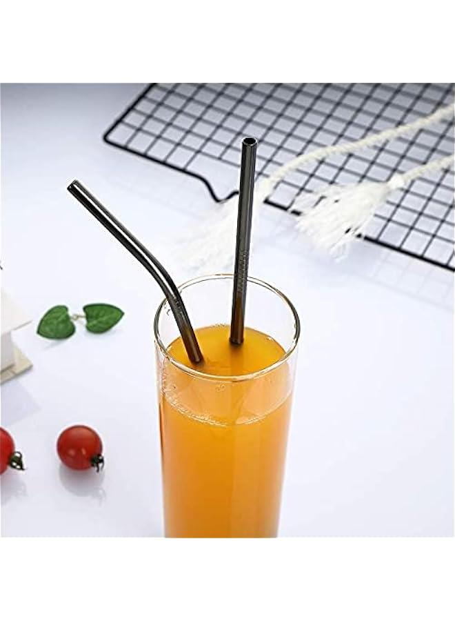 بيوينتي مجموعة ادوات المائدة المحمولة من يو هوم، 9 قطع بما في ذلك سكين شوكة ملعقة عيدان الاكل وفرشاة تنظيف الماصة حقيبة محمولة، مجموعة ادوات من الستانلس ستيل المقاوم للصدا (اسود) - Image 4