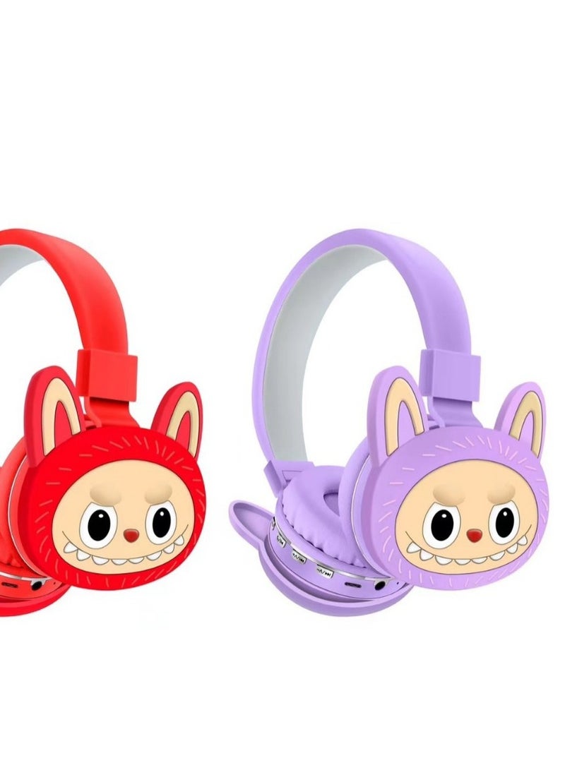لابوبو سماعة رأس لاسلكية مع شخصية كرتونية لابوبو - Image 2