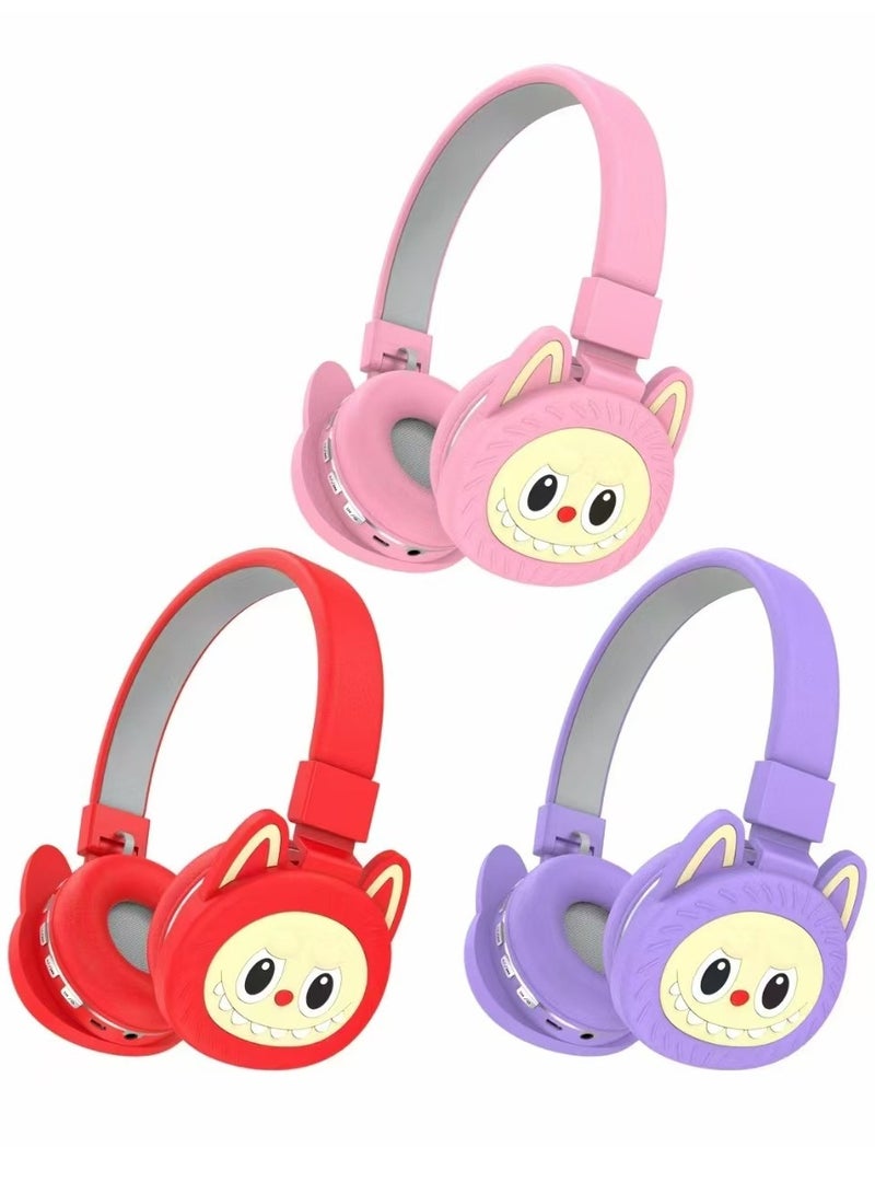 لابوبو سماعة رأس لاسلكية مع شخصية كرتونية لابوبو - Image 3