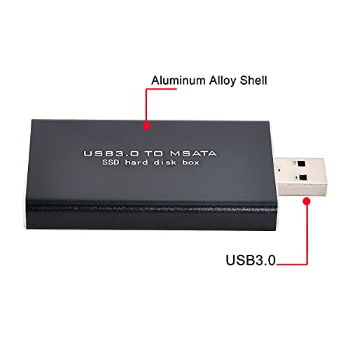 chenyang Mini PCI-E mSATA to USB 3.0 External SSD PCBA Conveter Adapter Pen Driver Card with Case - Image 2