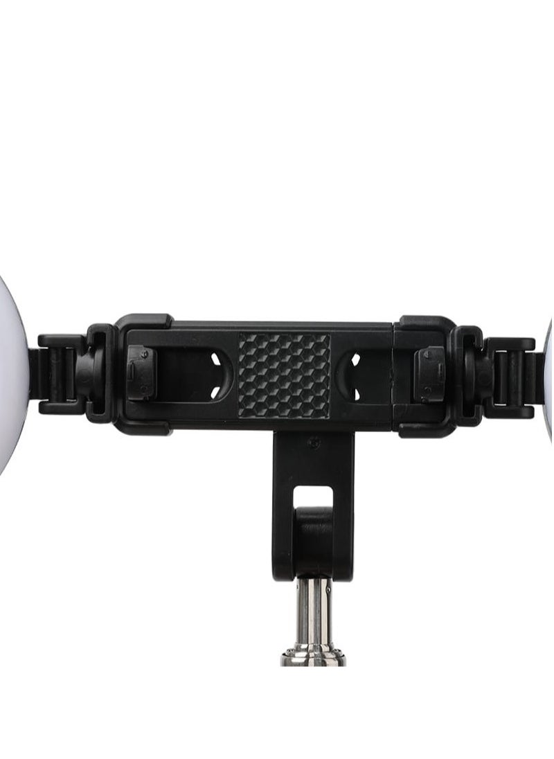 JAJEEK Bluetooth Selfie Stick & Tripod with 360° Rotatable Extendable Stand, Dual LED Lights, and Wireless Remote – Compatible with iPhone, Android Phones, and Cameras – Ideal for Travel, Vlogging, and Photography - Image 4