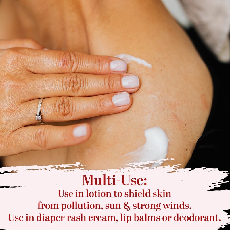 Better Shea Butter Zinc Oxide Powder | Uncoated, Non Nano Zinc Oxide | Pure, Pharmaceutical Grade | Use in Homemade Sunscreen Lotion | Diaper Rash Cream, Deodorant DIY, Zinc Oxide Ointment | 1 LB by Better Shea Butter - Image 4