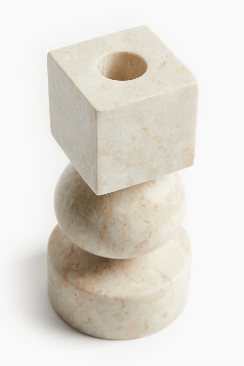 H&M Marble candlestick