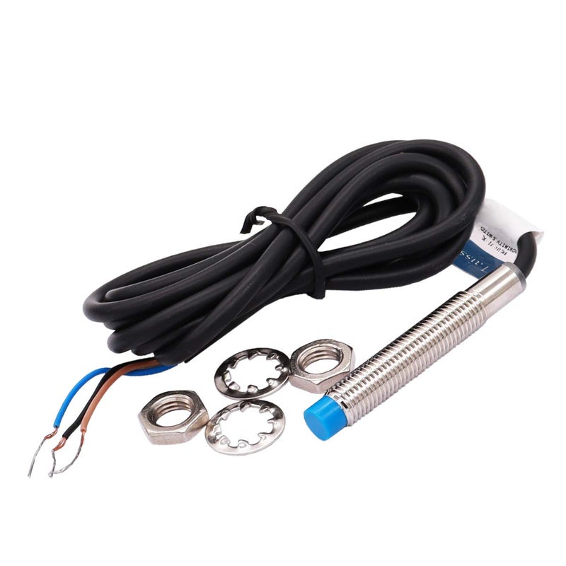 Taiss 1pcs M8 Inductive Proximity Sensor Detection Switch PNP NO DC6-36V Approach Sensor 2mm Proximity Switch LJ8A3-2-Z/BY - Image 1