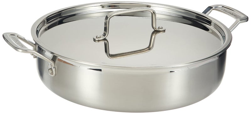 Cuisinart MultiClad Pro Stainless 512Quart Casserole with Cover - Image 2