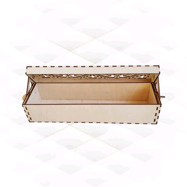 Generic MeeCraft Modern Wooden Wine Gift Box for Friends Bars Restaurants Hotels Shops Fathers Day Gift 91 x 91 x 34 cm  - Image 5