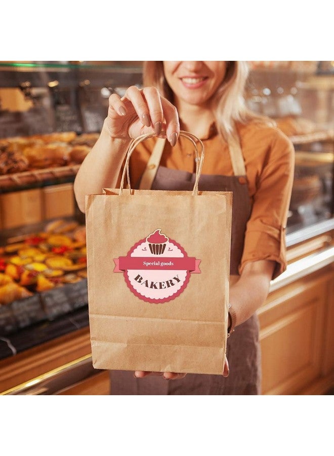 Aakriti Gift Bags Paper Gift Bags Brown Paper Bags with Handles Bulk Wedding Party Favor Bags, Kraft Grocery Shopping Bags, Retail Merchandise Bags (8.5"x4.5"x11" INCH, PACK OF 100 PCS) - Image 2