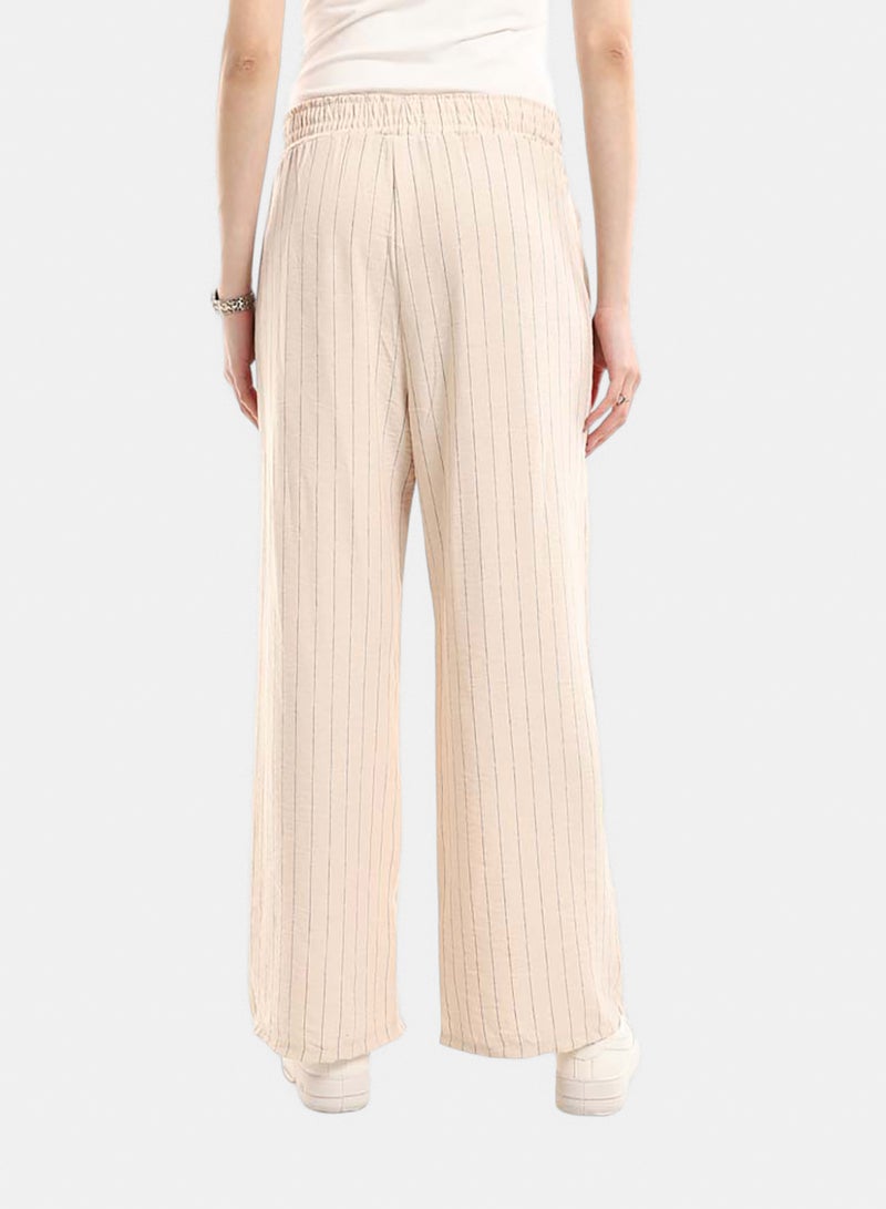 Red Circle Comfortable Elastic Waist Summer Lounge Pants - Image 4