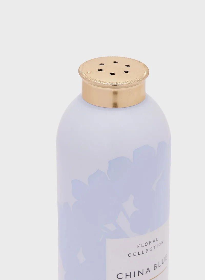 Marks Spencer Floral China Blue Talc Powder for Women Best Price KSA