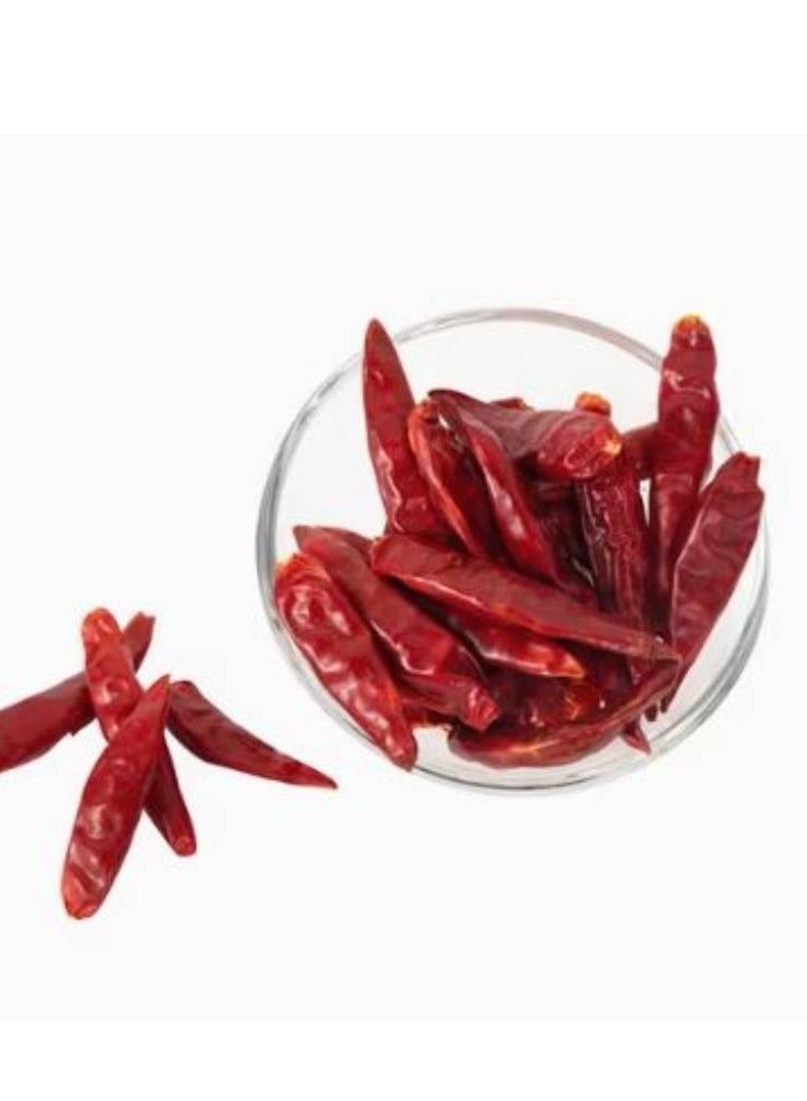 هيربز فلفل أحمر حار مجفف طبيعي كامل (قرون شطة) – 500 جرام - Image 3