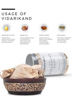 Awafi Mill AWAFI MILL Vidarikand Root | Pueraria Tuberosa | Whole Dried Indian Kudzu Root  - Image 3
