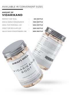 Awafi Mill AWAFI MILL Vidarikand Root | Pueraria Tuberosa | Whole Dried Indian Kudzu Root  - Image 4