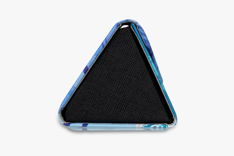 Everhype Sunglass/Eyeglass Tri Folding Case Hard Shell, Portable Sunglass Case, fashionable PU Leather Eyeglass Case, Lightweight - Image 3
