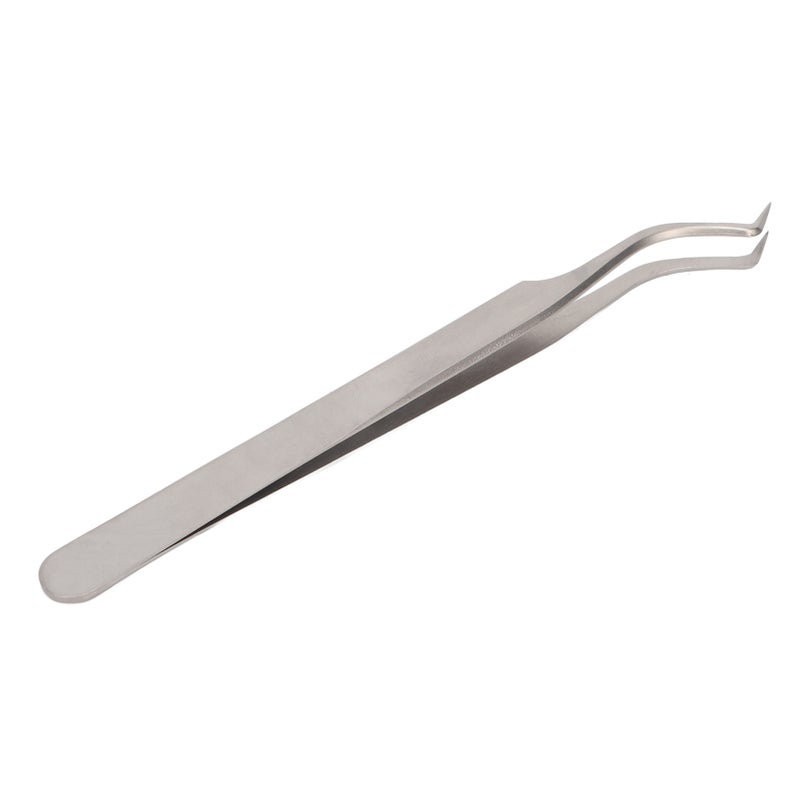 Eyelash Grafting Tweezer Stainless Steel High Precision Application Lash Extension Tweezer for Manicure Silver Upgrade Tweezer - Image 3