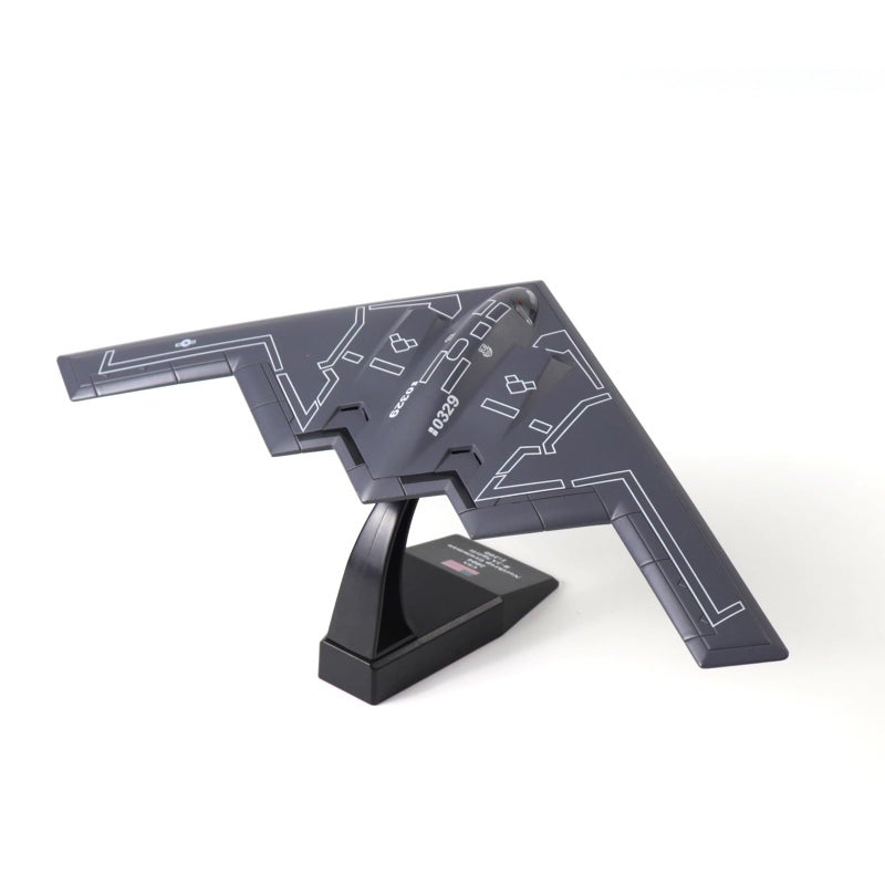 NUOTIE B2A Spirit 1200 Metal Bomber Model Kits with Stand Stealth and Strategic Bomber Diecast Alloy Airplane Model PreBuild Military Aircraft CollectionUSAF Spirit of Missouri - Image 2