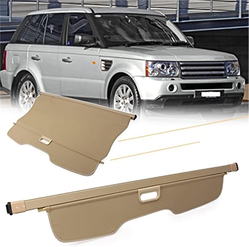 Vuzmode Beige Rear Trunk Cargo Cover for Range Rover Sport - Image 3
