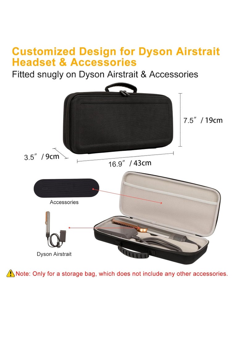 Xing XINGFUDAO Travel Carrying Case Compatible with Dyson Airstrait/Hair Straightener, Airstrait HT01 Accessories Tools Hard Case, Waterproof Storage Bag  - Image 3