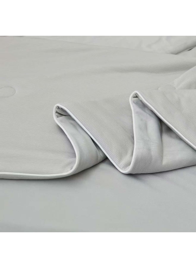 ShinyFlower Cooling Technology Summer Comforter With 100% Polyamide Fabric And Cooling Fill Ultra-Soft Lightweight Quilt Single Size 160x220cm Double Size 220x240cm - Image 5