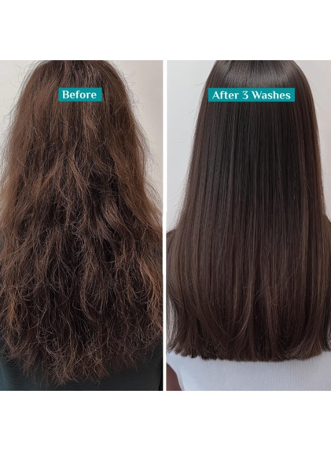 بيلجريم شامبو إصلاح الشعر التالف المتطور بماء الأرز الكوري والكولاجين (200 مل) - Image 4