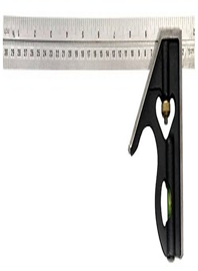 KRISTEEL | Combination Try & Metre Square - 2 pc. Set (300 mm.) Polish Finish [1516A] - Image 1
