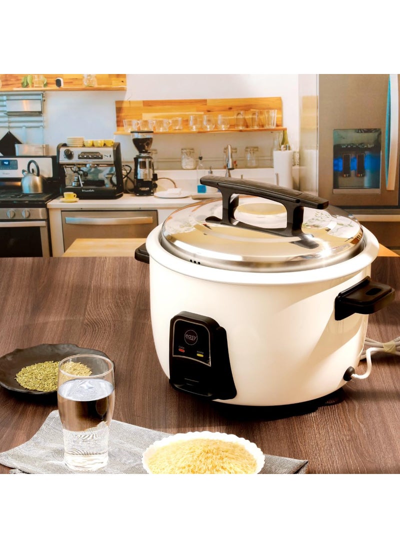 EASY - easy Electric Deluxe 42L Rice Cooker with 1 Bowls with Unique Feature Easy Carry Handle Large Electric Rice Cooker With 2 Year Warranty - Image 1