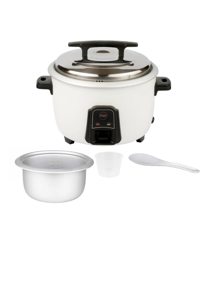 EASY - easy Electric Deluxe 42L Rice Cooker with 1 Bowls with Unique Feature Easy Carry Handle Large Electric Rice Cooker With 2 Year Warranty - Image 1