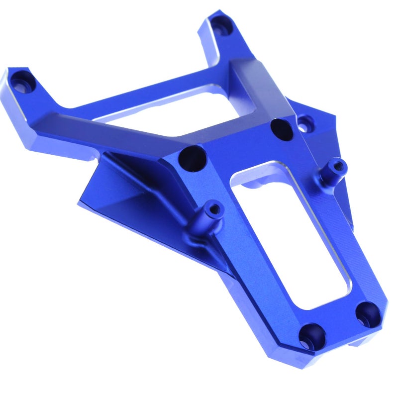 YoyoHobby Front Bulkhead Cover Aluminium Alloy for Traxxas XRT 8S Brushless Electric Race Truck 780864 Upgrade Parts Dark Blue - Image 3