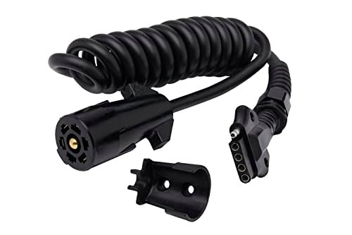 Seachoice 5Way Flat to 7Way Round Trailer Adaptor Boat Trailer 16 in - Image 3
