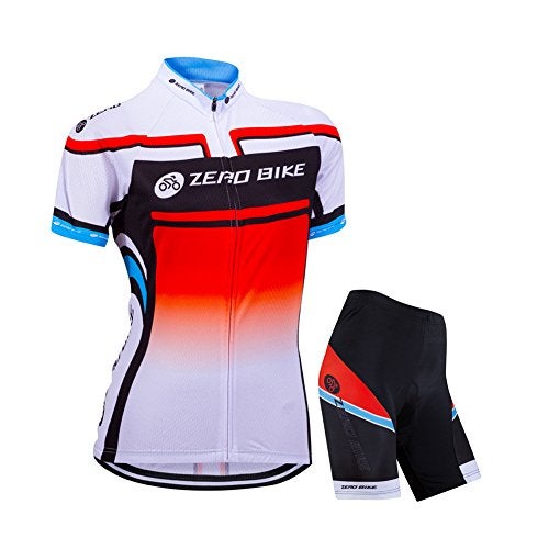 ZEROBIKE® Women's Short Sleeve Cycling Jersey Jacket Cycling Shirt Quick Dry Breathable Mountain Clothing Bike Top - Image 1