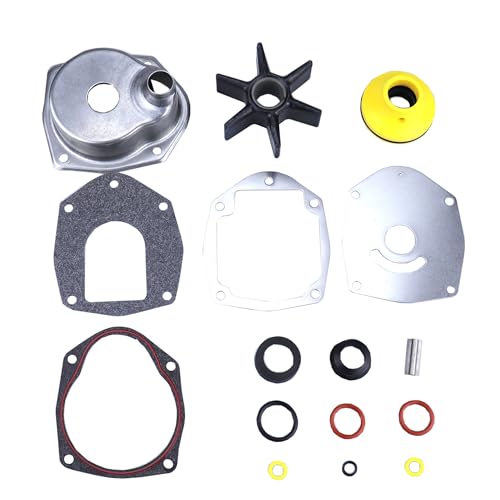 MOCW Water Pump Repair Kit Compatible with 1991-2021 Mercury MerCruiser Alpha 1 Gen 2 Drives 200HP 225HP 250HP Water Pump Impeller Kit Replace 817275A4 817275Q05 18-3147 47-43026-1, 47-43026-2 - Image 1