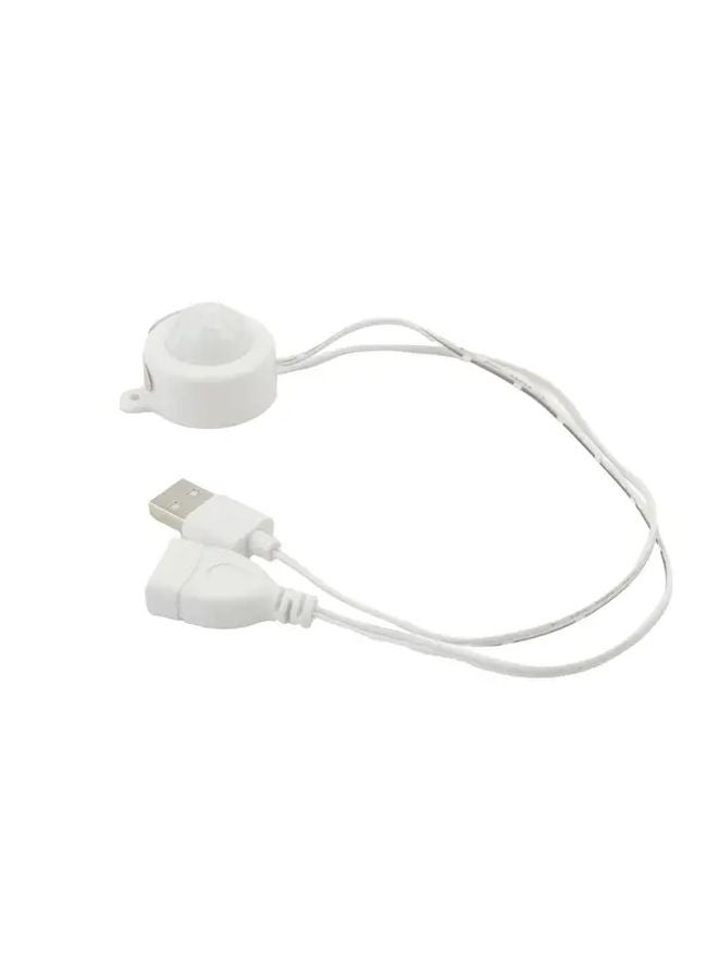 1 قطعة كاشف حركة أسود PIR، مفتاح إضاءة LED بتيار مستمر 5-24V USB للمنزل - Image 4