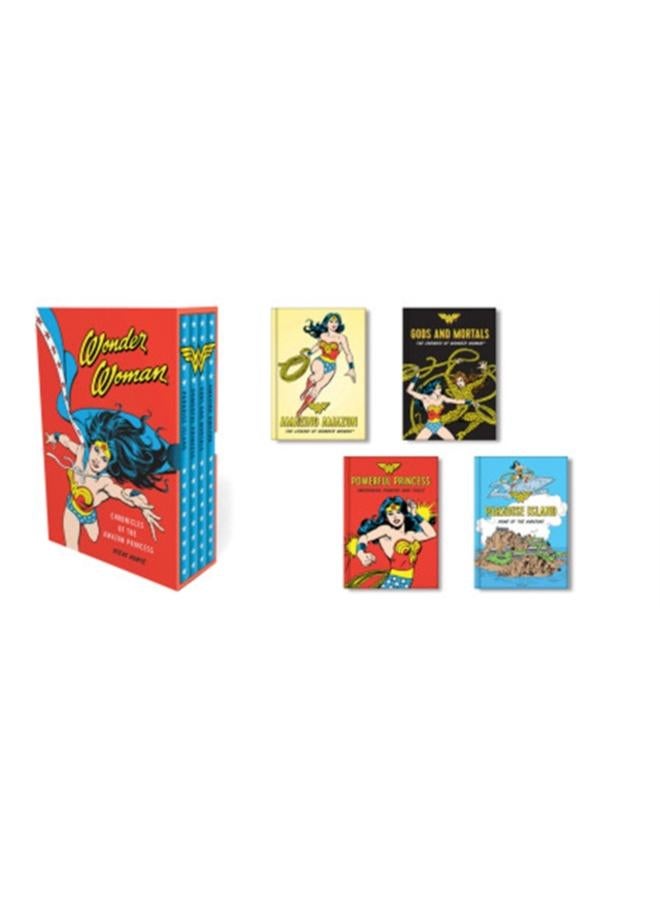 Wonder Woman: Chronicles of the Amazon Princess : (4 hardcover, illustrated books)