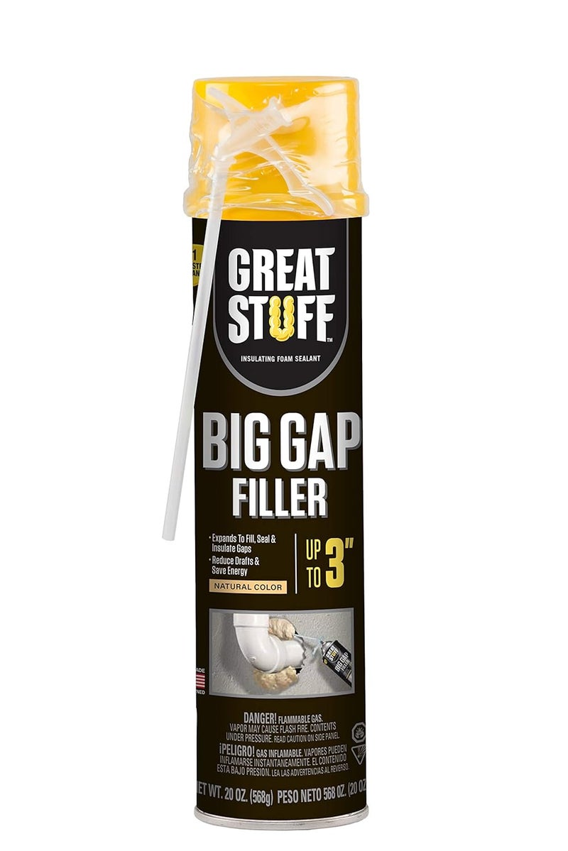 Great Stuff 20 oz Big Gap Filler Insulating Foam Sealant (package may vary) - Image 1