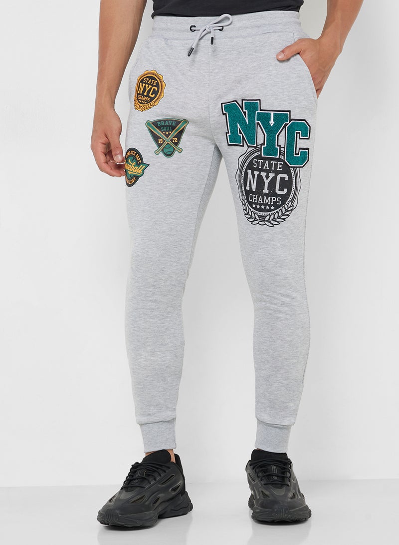 BRAVE SOUL Casual Joggers  - Image 1