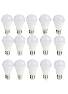 9 watt LED bulb - E27 screw cap - provides all lighting uses inside the house - (white lighting) (15), 9.0 watts