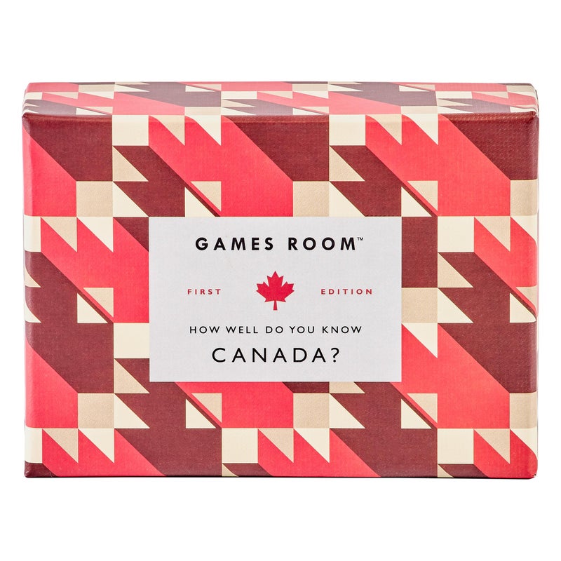 Ridley's Ridleys Games Room How Well Do You Know Canada Trivia Card Game Trivia Game for Adults and Kids 2 Players Includes 140 Questions Fun Quiz Cards Makes a Great Gift - Image 3