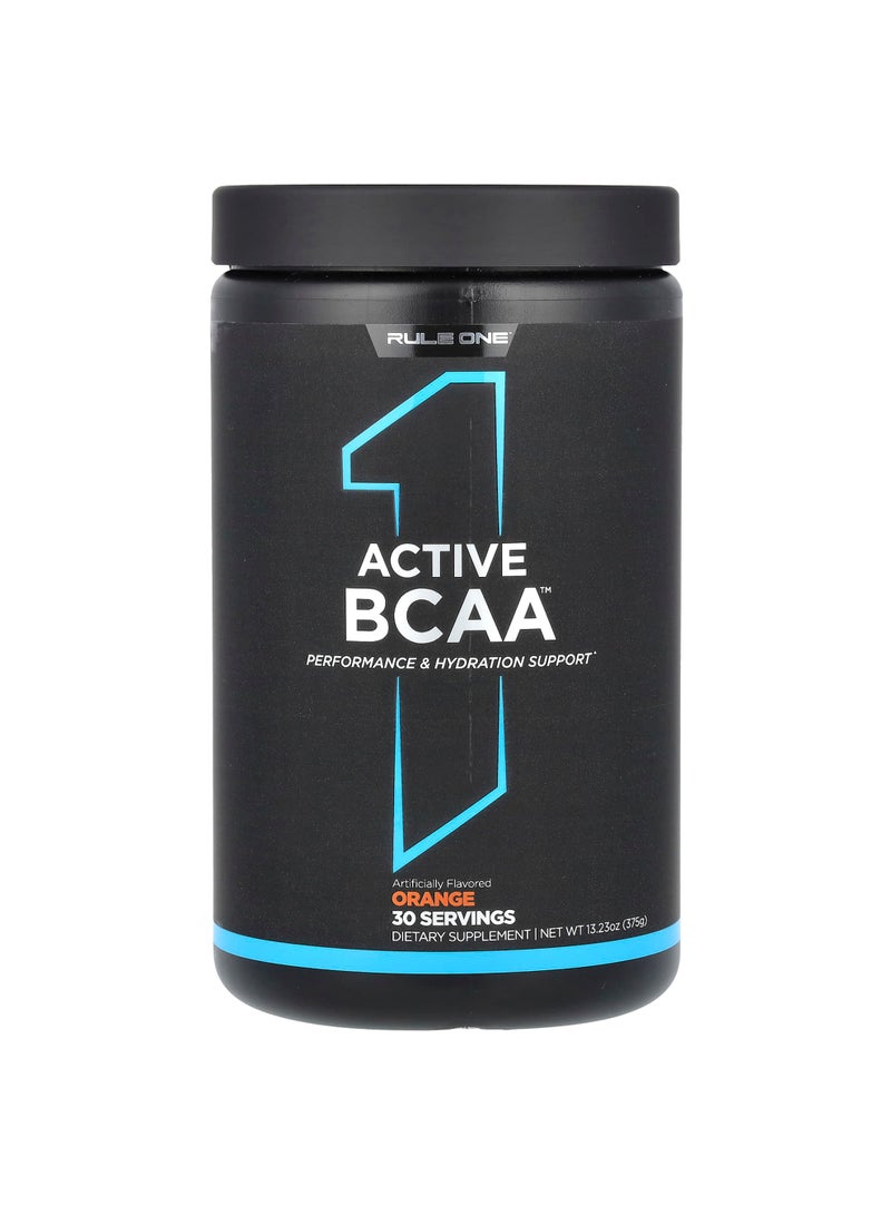 Active BCAA, Orange, 13.23 oz (375 g)