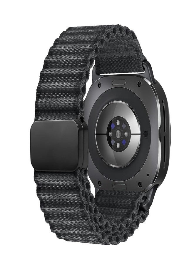 Wowstrap Magnetic Trail Band for Samsung Galaxy Watch Ultra Bands 47mm Men/Women,Lightweight Breathable Soft Fabric Nylon Sport Strap Compatible with Samsung Watch Ultra Band 47 mm Replacement Correa Reloj - Image 1