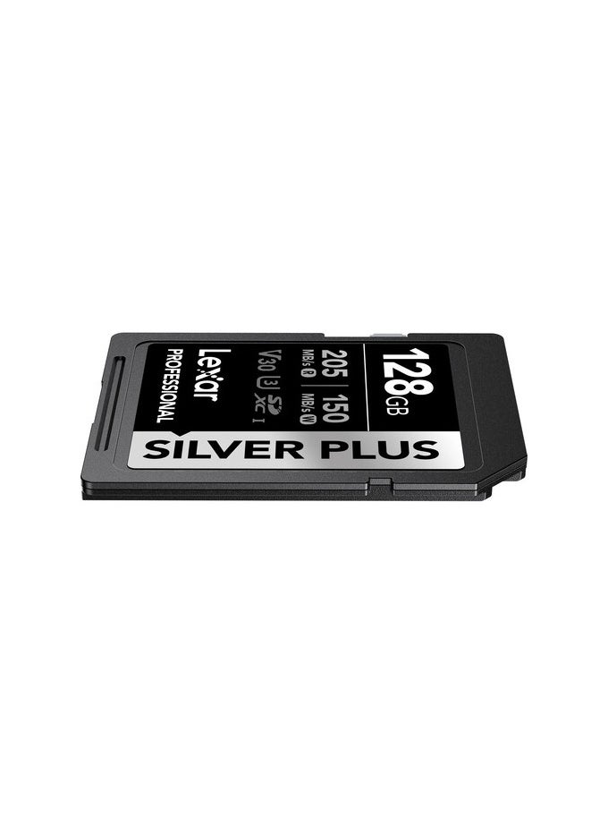 Generic LEXAR PROFESSIONAL 128GB SILVER PLUS SDXC™ UHS-I CARDS, UP TO 205MB/S READ 150MB/S WRITE C10 V30 U3  - Image 3