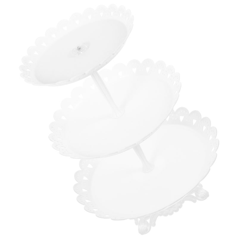 European Style Tiered Cupcake Tray Multilayer Serving Tray Cake Stand Decorative Tray - Image 1