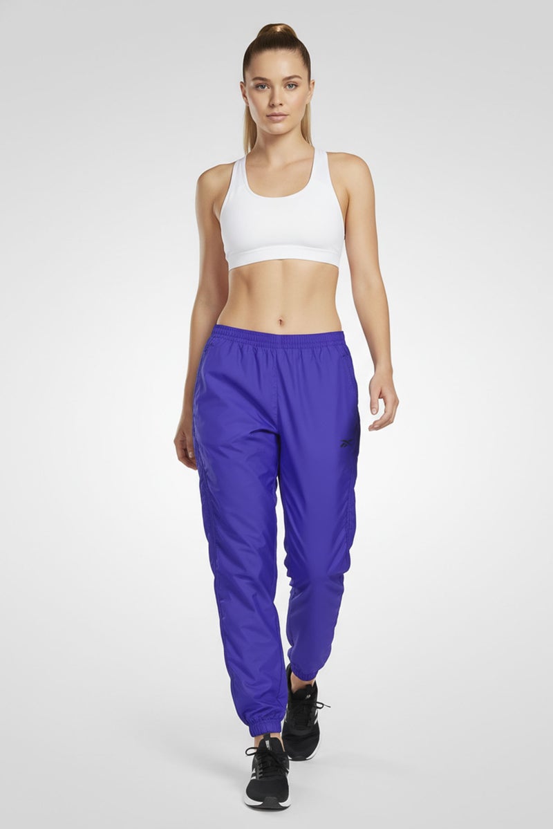 Reebok Cardi B Women Plus Size Outdoor Track Pants, Purple - Image 1