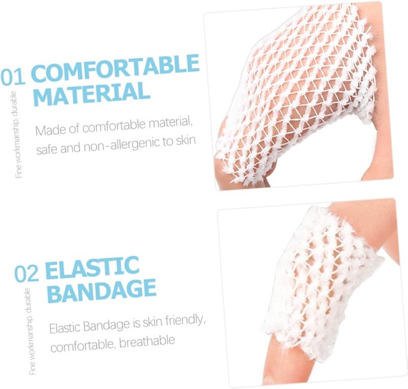 شريط رياضي مرن شبكي قابل للتنفس للدعم الرياضي للإسعافات الأولية للإصابات - Image 3