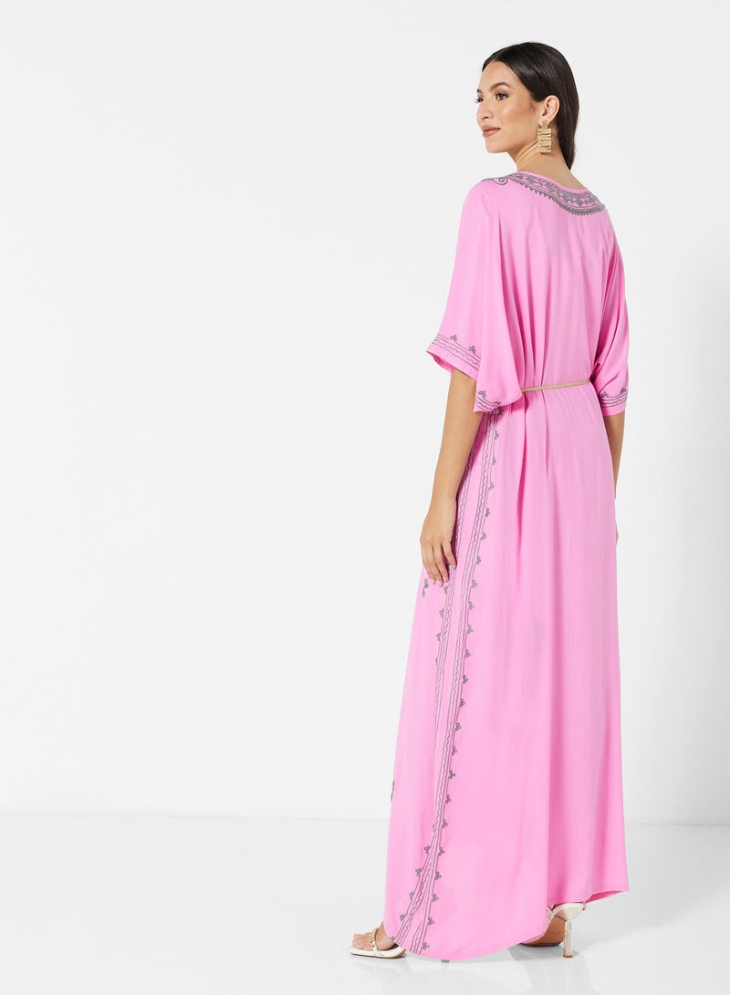 ARABIAN CLOSET EMBROIDERED KAFTAN - Image 2