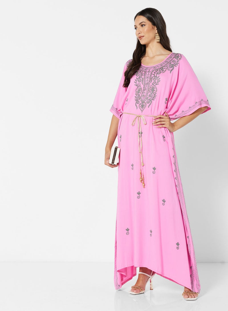 ARABIAN CLOSET EMBROIDERED KAFTAN - Image 5